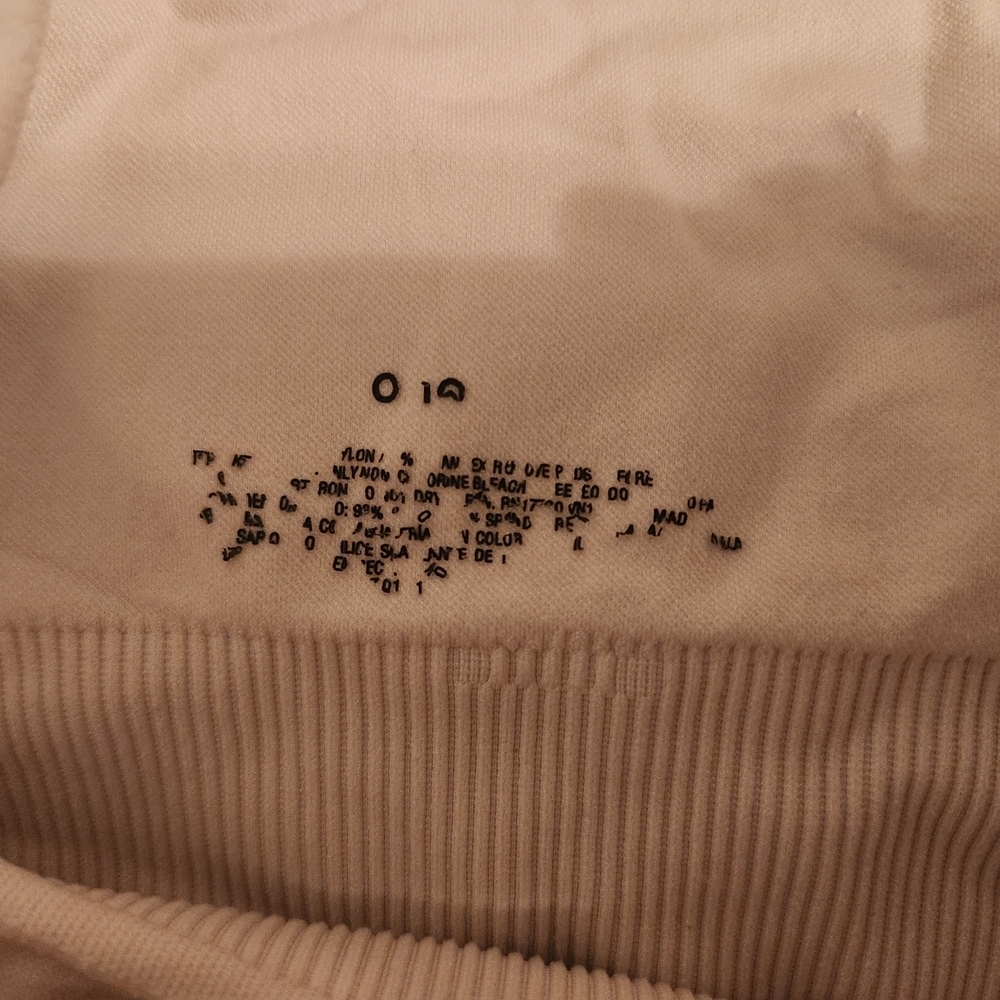 Forever 21 Cream Sports Bra Intimates - Picture 5 of 6